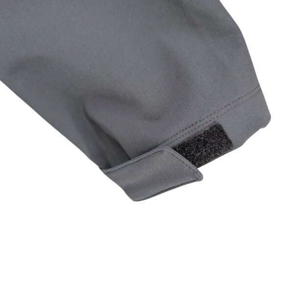 32 Degrees Heat Windbreaker Jacket Mens Grey Full Zip Pockets Stretch Size XXL - Picture 9 of 10